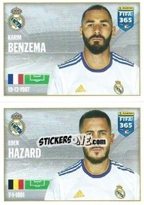 Figurina Karim Benzema / Eden Hazard