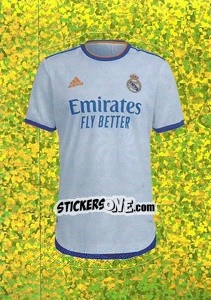 Sticker Real Madrid C.F. team uniform - FIFA 365 2022 n. 137 - Panini
