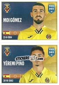 Sticker Moi Gómez / Yéremi Pino - FIFA 365 2022 n. 146 - Panini