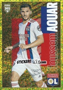 Cromo Houssem Aouar - FIFA 365 2022 - Panini