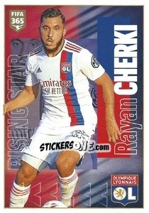 Figurina Rayan Cherki - FIFA 365 2022 - Panini