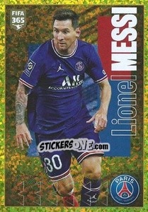 Sticker Lionel Messi - FIFA 365 2022 n. 180 - Panini