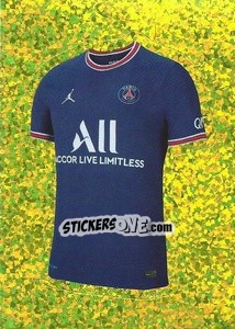 Sticker Paris Saint-Germain team uniform - FIFA 365 2022 - Panini