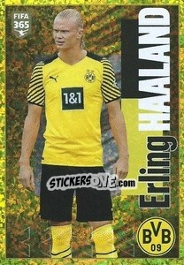 Cromo Erling Haaland - FIFA 365 2022 - Panini