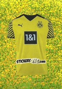 Sticker Borussia Dortmund team uniform - FIFA 365 2022 n. 212 - Panini