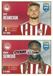 Sticker Oleg Reabciuk / Rúben Semedo - FIFA 365 2022 - Panini