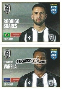 Sticker Rodrigo Soares / Fernando Varela - FIFA 365 2022 - Panini