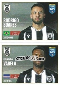 Sticker Rodrigo Soares / Fernando Varela - FIFA 365 2022 n. 232 - Panini