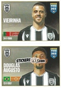 Sticker Vieirinha / Douglas Augusto - FIFA 365 2022 - Panini
