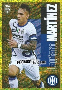 Sticker Lautaro Martínez - FIFA 365 2022 - Panini