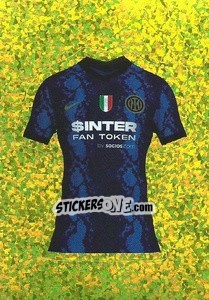 Figurina FC Internazionale Milano team uniform