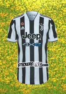 Sticker Juventus team uniform - FIFA 365 2022 - Panini