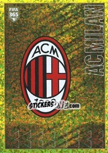 Sticker AC Milan Logo - FIFA 365 2022 n. 284 - Panini