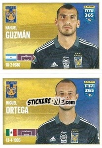 Figurina Nahuel Guzmán / Miguel Ortega - FIFA 365 2022 - Panini