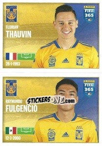 Sticker Florian Thauvin / Raymundo Fulgencio - FIFA 365 2022 n. 296 - Panini