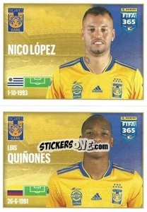 Sticker Nico López / Luis Quiñones - FIFA 365 2022 n. 298 - Panini
