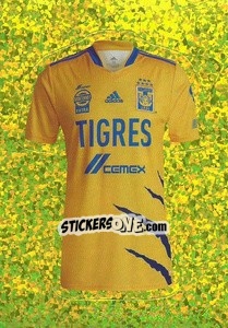Sticker Tigres UANL team uniform - FIFA 365 2022 n. 302 - Panini