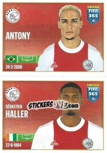 Sticker Antony / Sébastien Haller - FIFA 365 2022 n. 312 - Panini