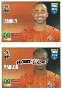 Sticker Ismaily / Marlon - FIFA 365 2022 - Panini