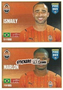 Sticker Ismaily / Marlon - FIFA 365 2022 n. 321 - Panini
