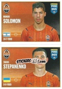 Sticker Manor Solomon / Taras Stepanenko - FIFA 365 2022 n. 327 - Panini