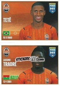 Cromo Tete / Lassina Traoré - FIFA 365 2022 - Panini