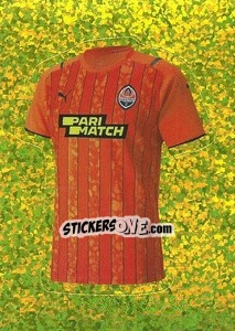 Sticker FC Shakhtar Donetsk team uniform - FIFA 365 2022 - Panini