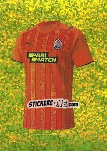 Sticker FC Shakhtar Donetsk team uniform - FIFA 365 2022 n. 332 - Panini