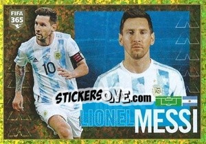 Sticker Lionel Messi - FIFA 365 2022 n. 341 - Panini
