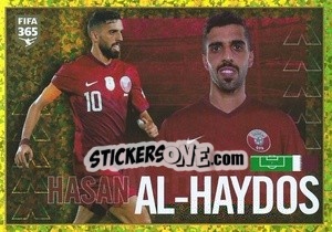 Sticker Hasan Al-Haydos - FIFA 365 2022 n. 398 - Panini