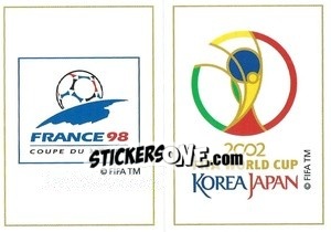 Sticker France 1998 / Korea-Japan 2002
