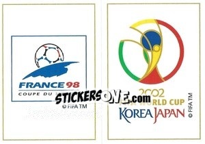 Sticker France 1998 / Korea-Japan 2002 - FIFA 365 2022 n. 413 - Panini