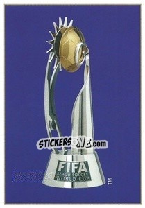 Sticker FIFA Beach Soccer World Cup Russia 2021™ trophy - FIFA 365 2022 n. 417 - Panini
