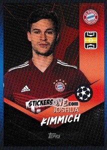 Sticker Joshua Kimmich - UEFA Champions League 2021-2022 n. 366 - Topps