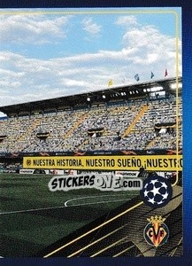 Sticker Estadio de la Cerámica - UEFA Champions League 2021-2022 n. 428 - Topps