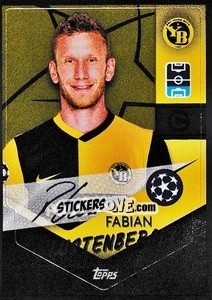Sticker Fabian Lustenberger - Captain - UEFA Champions League 2021-2022 n. 490 - Topps