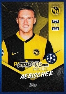 Sticker Michel Aebischer - UEFA Champions League 2021-2022 n. 491 - Topps