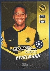 Sticker Marvin Spielmann - UEFA Champions League 2021-2022 n. 492 - Topps