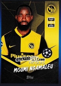 Sticker Nicolas Moumi Ngamaleu - UEFA Champions League 2021-2022 n. 494 - Topps