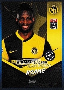Sticker Jean-Pierre Nsame - UEFA Champions League 2021-2022 - Topps