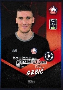 Sticker Ivo Grbic - UEFA Champions League 2021-2022 n. 502 - Topps