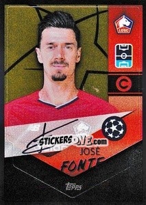 Sticker José Fonte - Captain - UEFA Champions League 2021-2022 n. 503 - Topps