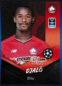 Sticker Tiago Djaló - UEFA Champions League 2021-2022 - Topps