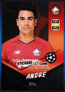 Sticker Benjamin André - UEFA Champions League 2021-2022 - Topps