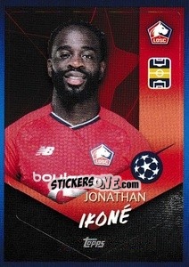 Figurina Jonathan Ikoné - UEFA Champions League 2021-2022 - Topps