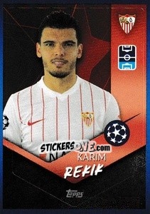 Sticker Karim Rekik - UEFA Champions League 2021-2022 - Topps