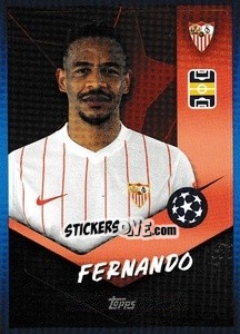 Sticker Fernando - UEFA Champions League 2021-2022 - Topps