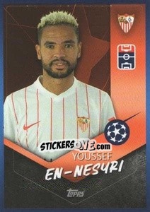 Sticker Youssef En-Nesyri - UEFA Champions League 2021-2022 n. 533 - Topps