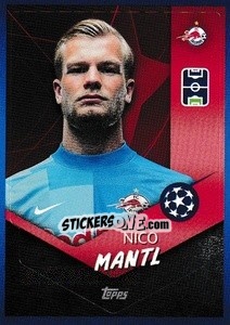 Sticker Nico Mantl - UEFA Champions League 2021-2022 n. 538 - Topps