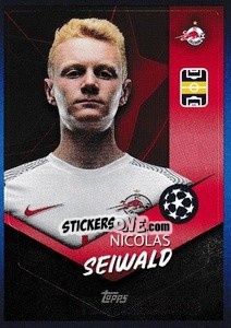 Sticker Nicolas Seiwald - UEFA Champions League 2021-2022 n. 545 - Topps